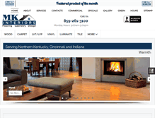 Tablet Screenshot of mkinteriorsllc.com